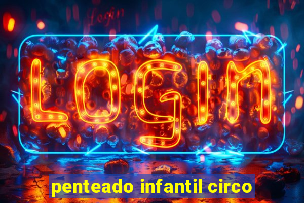 penteado infantil circo